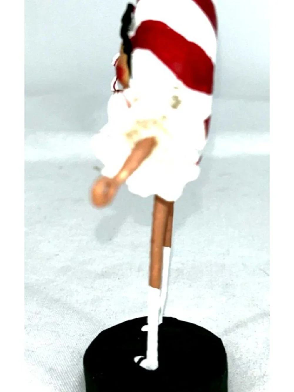 Lori Mitchell Patsy Mint Figurine Peppermint Candy Peppie Christmas Round 5.5